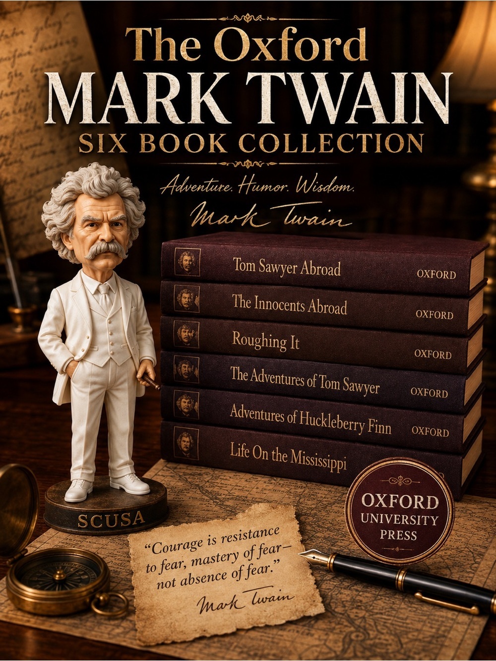 The Oxford Mark Twain Six Book Collection. Oxford University Press. Hardcover‌‌‌